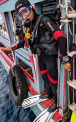 Entry in the sea Tauchkurse, Tauchkurse, Dive Point Koh Tao Thailand - Tauchkurse und Sporttauchen